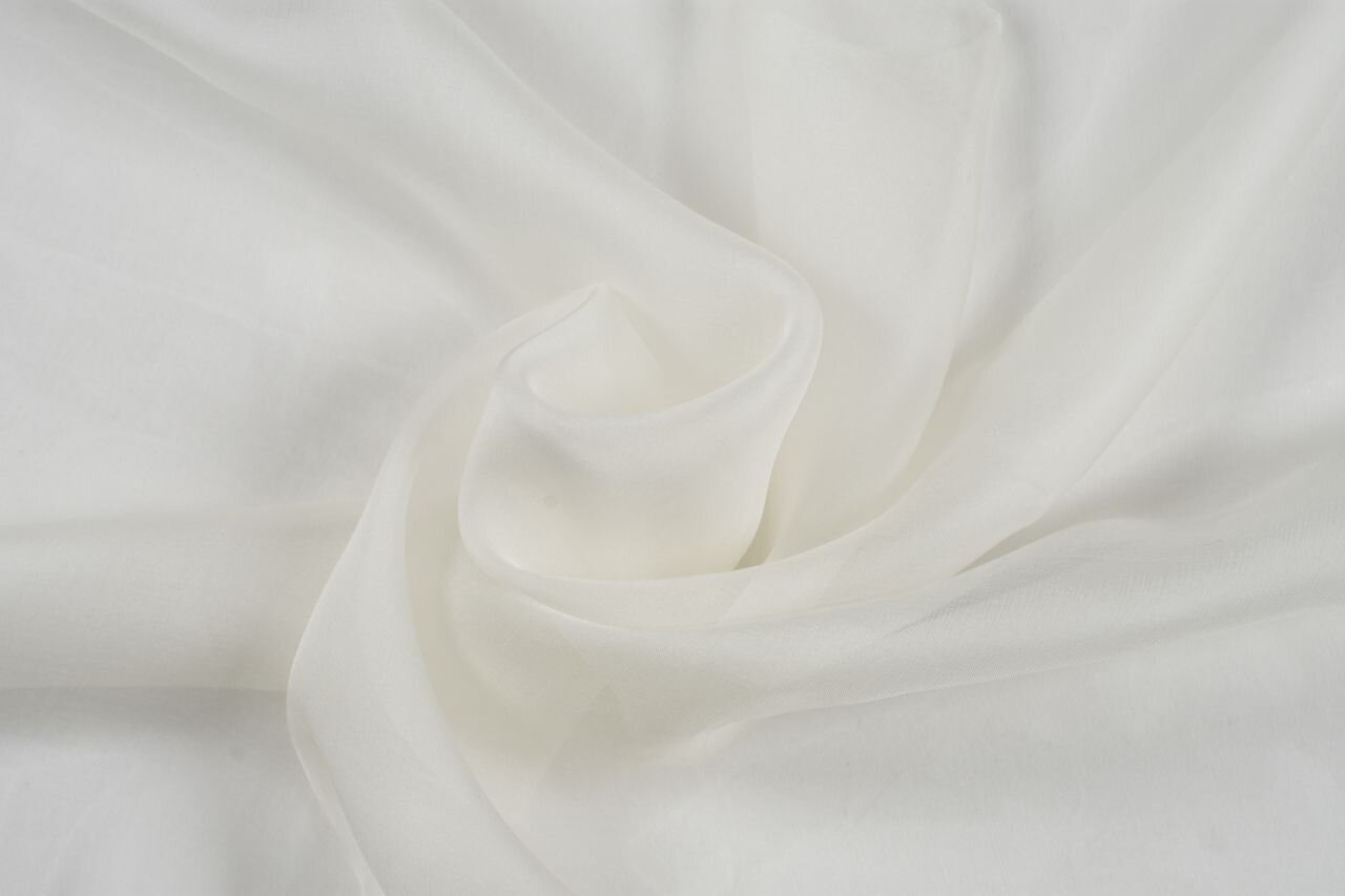 Ivory silk chiffon - SARTOR BOHEMIA